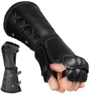 Medieval Steampunk Men’s Arm Guard Boxing Gloves Retro Gauntlets