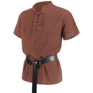 Men’s Bandage Short Sleeve Medieval Shirt