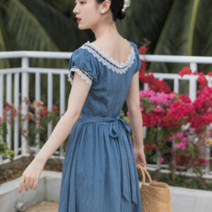 Retro Medieval French Romantic And Elegant Dress