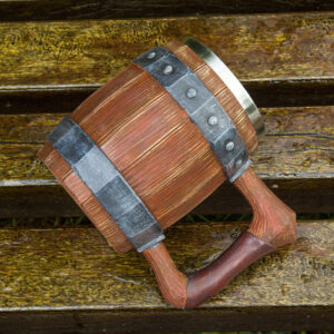 New Wooden Barrel Beer Mug Creative Large-capacity Bar Water Cup