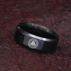 Man’s Vintage Viking Rune Domineering Ring