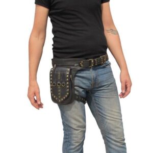 Medieval Punk European And American Retro Belt Satchel