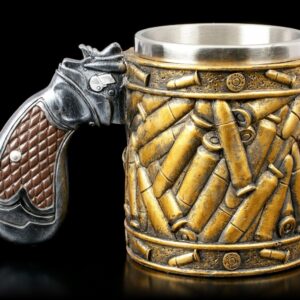 Bullet Stainless Steel Cup Personalized Pistol Style Beer Cup