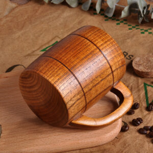 Beer wooden mug