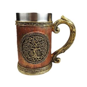 Fashion Personality World Tree Beer Steins Mug