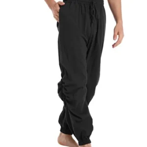 Men Pirate Pants Vintage Medieval Renaissance Costume Loose Pant Viking Trouser