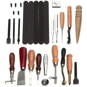 18 Pcs edge painting leather tools leathercraft