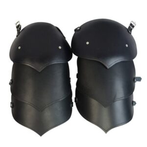 Leather Studded Shoulder Pads Men’s Steampunk Gothic Armor