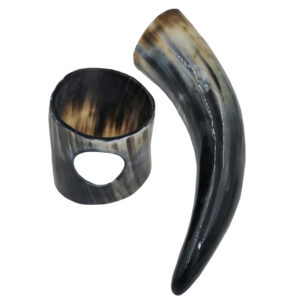 Handicrafts Home Real Viking Drinking Horn Mug With Stand